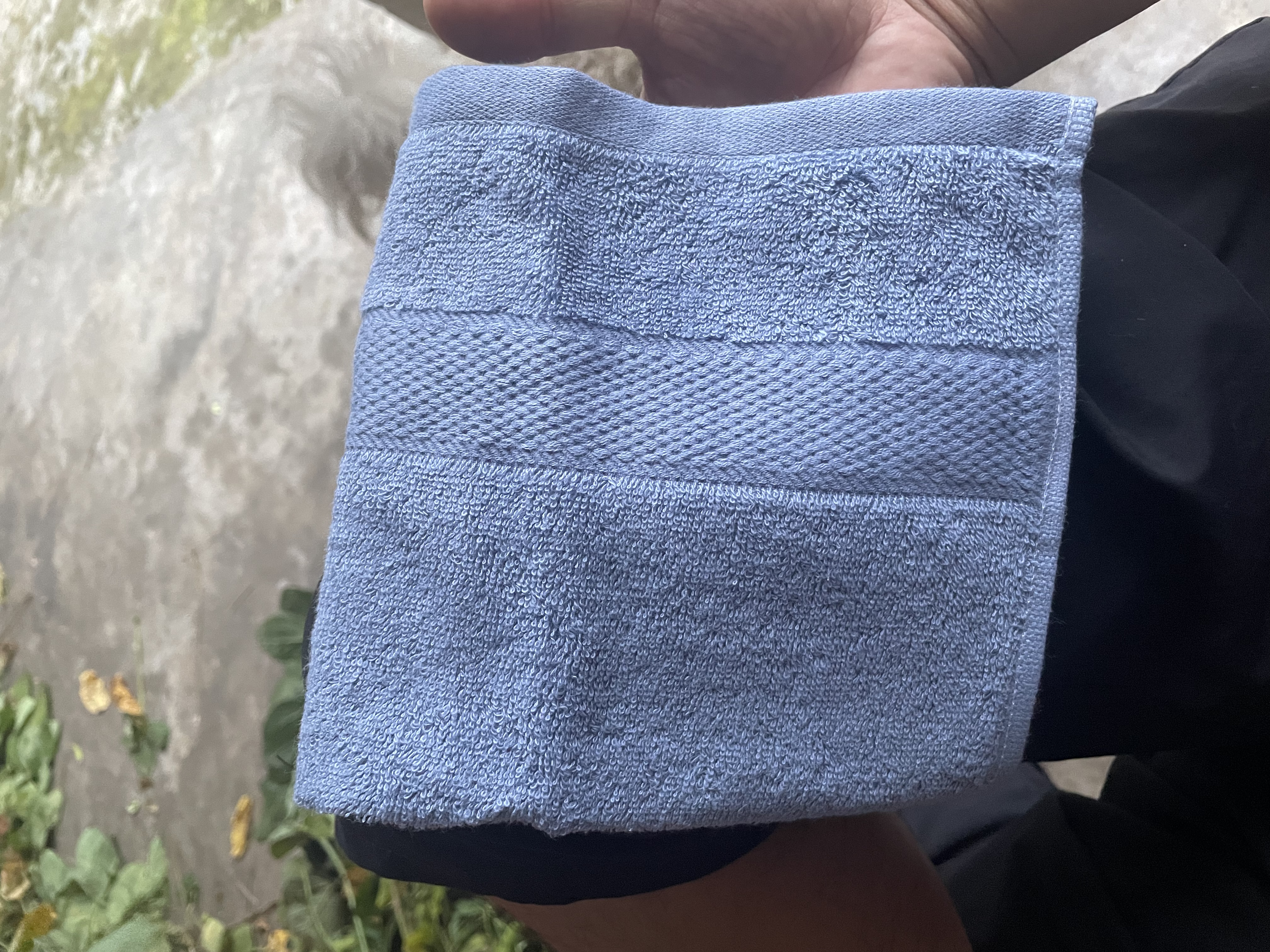 新亚纯棉吸水小毛巾全棉大方巾吸水不易掉毛洗脸毛巾擦手巾35×35cm 实拍图