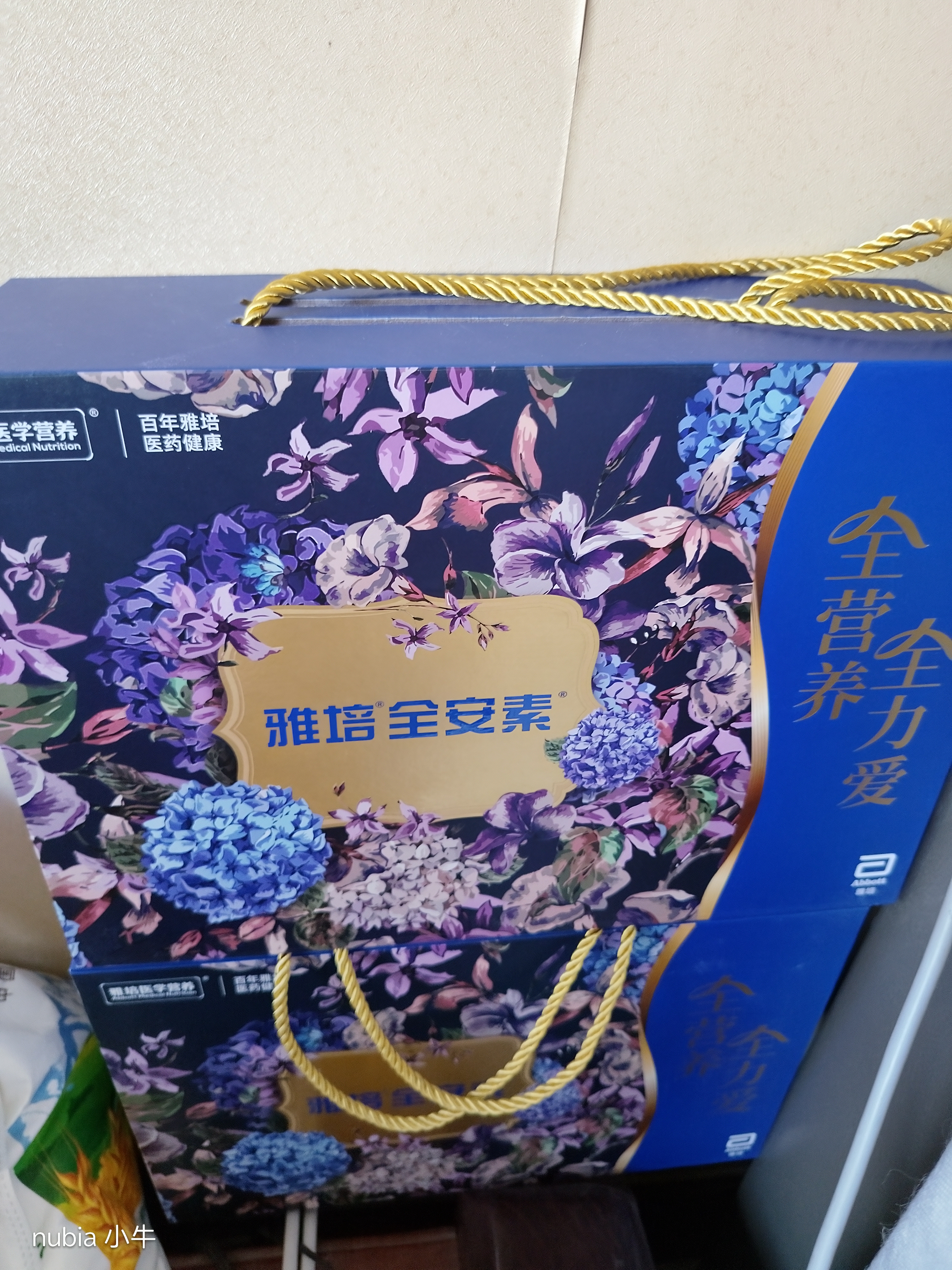 雅培全安素特医全营养配方粉400g*2麦香礼盒含蛋白粉剂中老年补充营养 实拍图