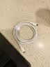 倍思【支持AVS60W】苹果18充电线双type-c数据线PD100W适用iPhone17Promax/16/15手机Mac电脑iPad1米白 实拍图