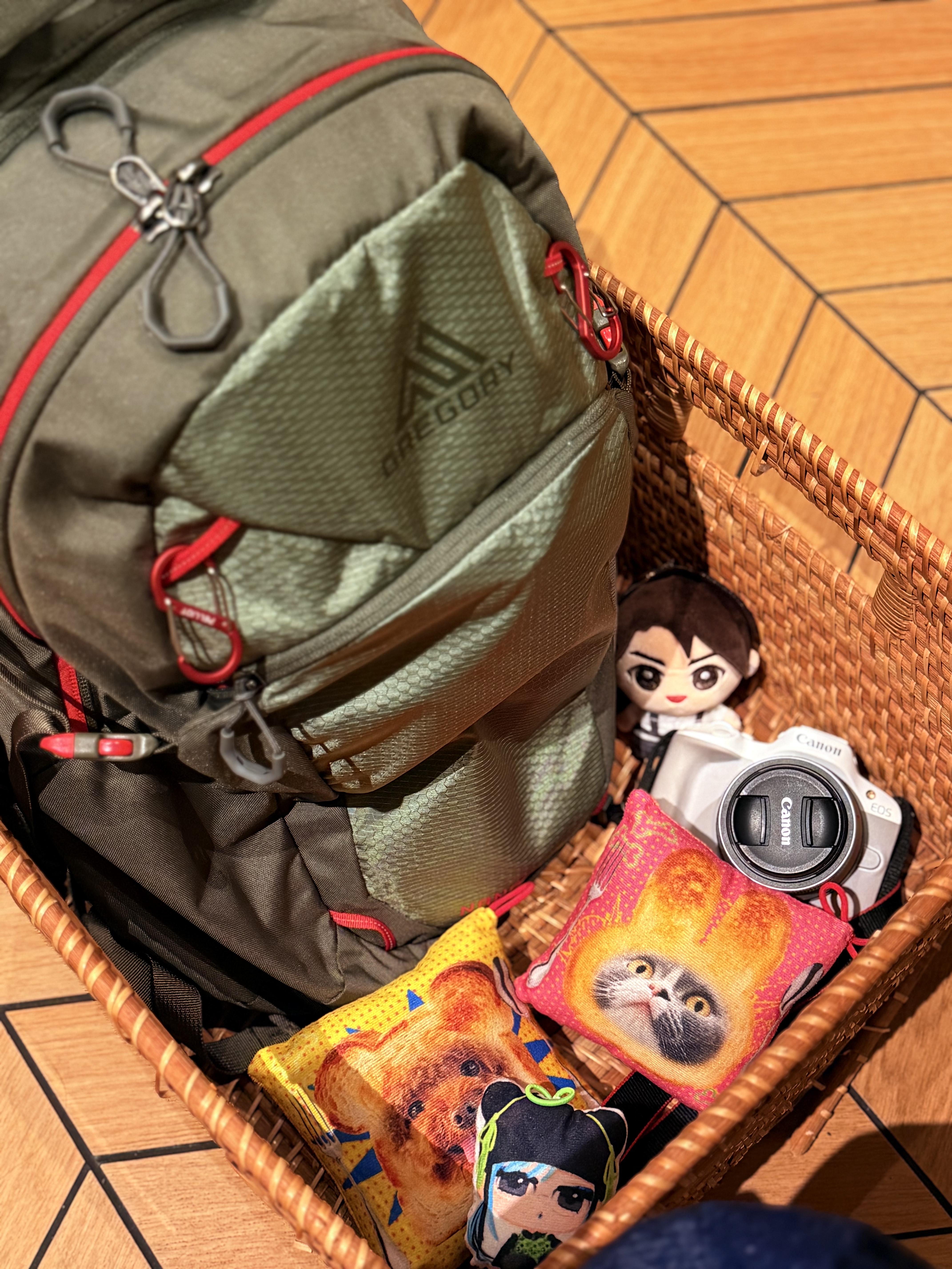 GREGORY格里高利 NANO蜂鸟 男女旅行户外徒步背包登山包通勤双肩背包18L 18L-火焰绿 实拍图