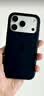 Apple/苹果 iPhone 17 Pro硅胶手机壳-黑色 磁吸保护壳苹果手机壳全包旗舰店原装 实拍图