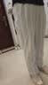 MUJI女式 无侧缝双层纱织 睡衣家居服套装纯棉女装26新款蓝色条纹6A S 实拍图