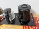 美的（Midea）煮茶器 全自动手柄上水电热水壶304不锈钢茶台一体0.7L电茶炉电水壶烧水壶电茶盘C12 实拍图
