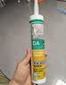 瓦克（WACKER）DA防霉玻璃胶厨卫专用密封胶防水美容胶中性马桶封边硅胶白色1支  实拍图