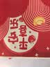 佳茉乔迁之喜入户门地垫门外进门垫新居门口入门脚垫地毯红色喜庆脚垫 实拍图