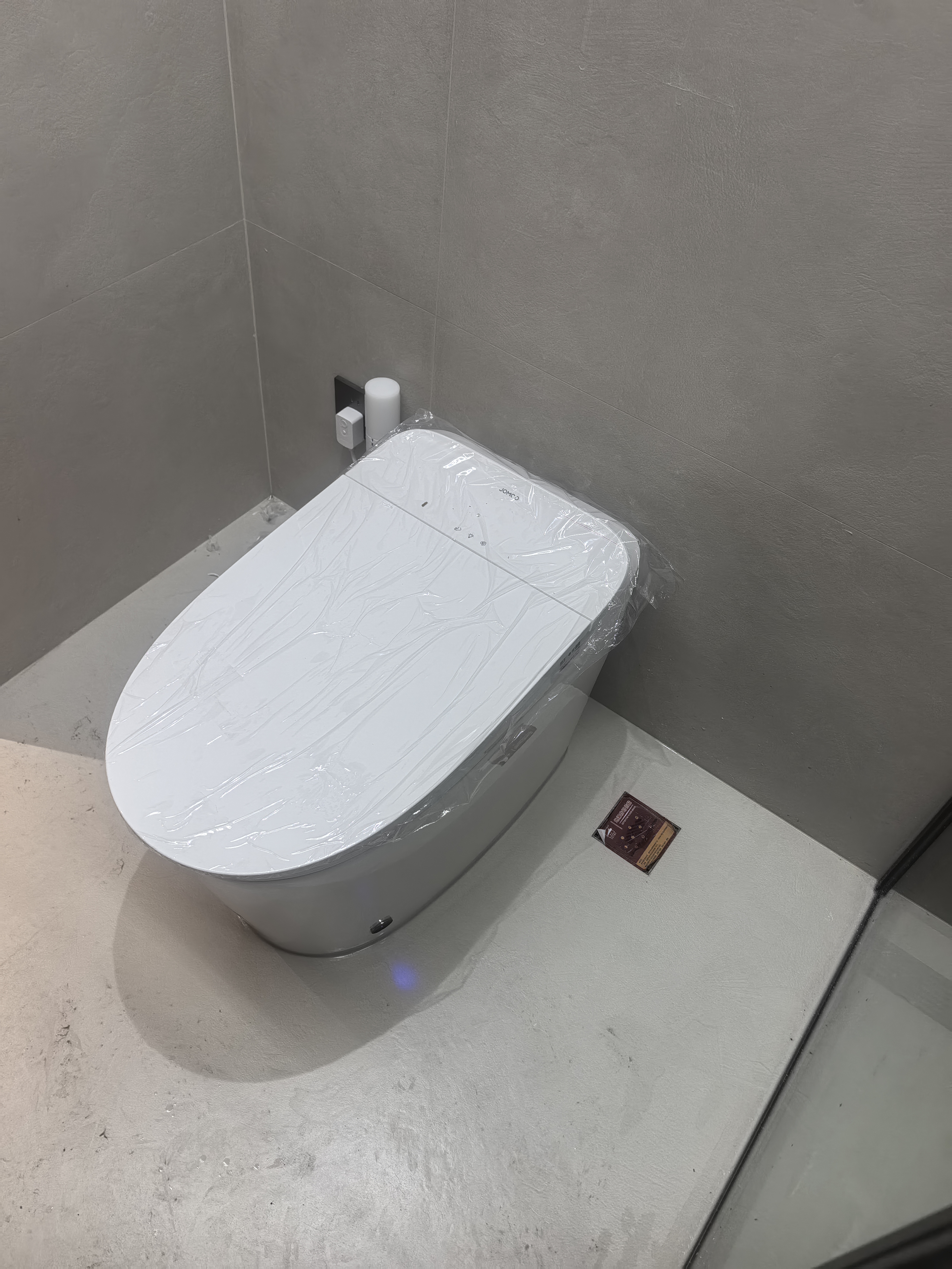 九牧（JOMOO）智能马桶家用马桶小户型包安装清洗屁屁烘干全自动轻智能坐便器 静音冲3.0+脚感冲水S320I  305坑距(290-390以内选择) 实拍图