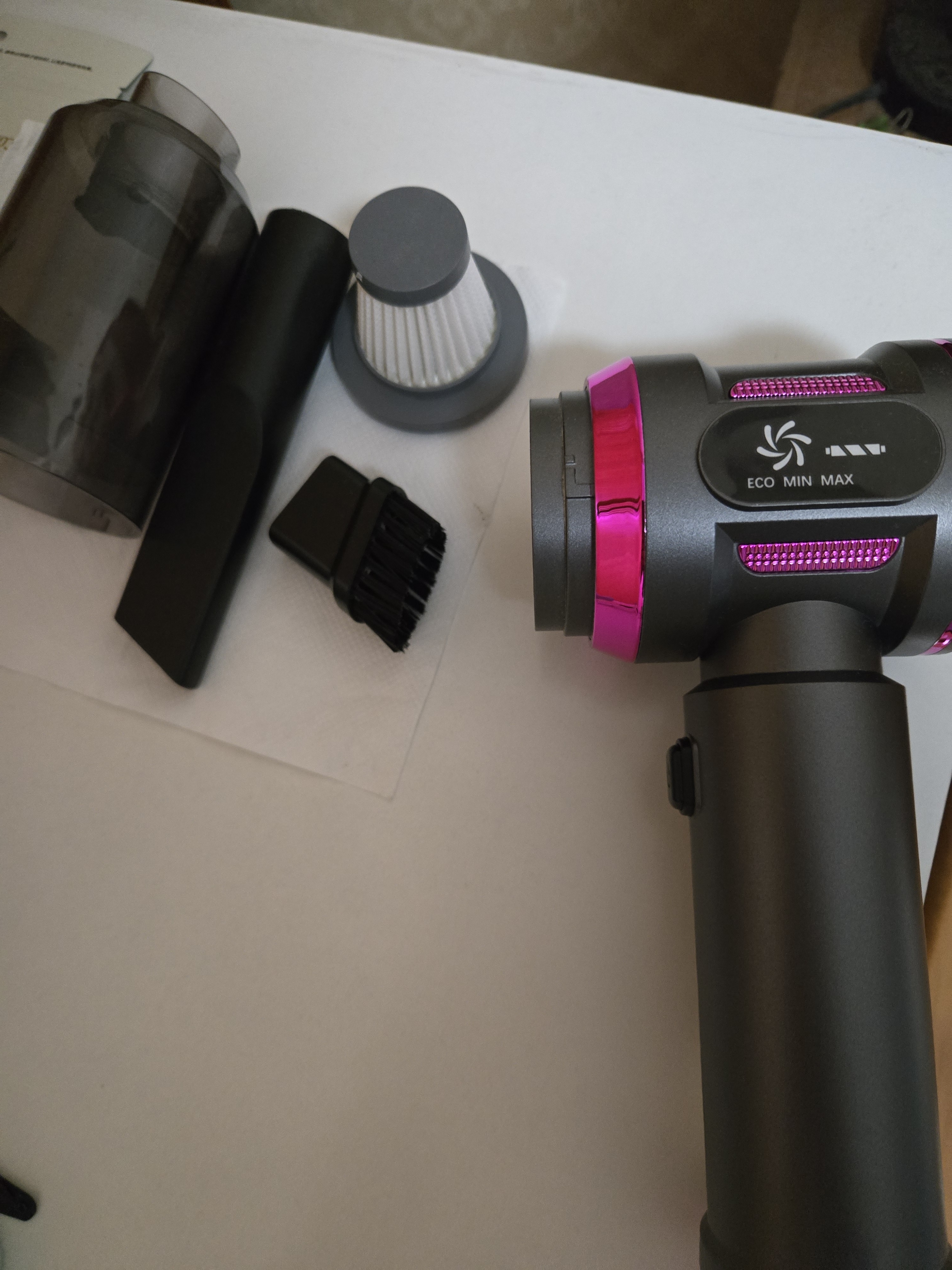 小狗车载吸尘器手持吸尘器高续航无线大吸力吸尘器吸吹两用一体大功率除尘灰随手吸宠物吸毛器QT-081 实拍图