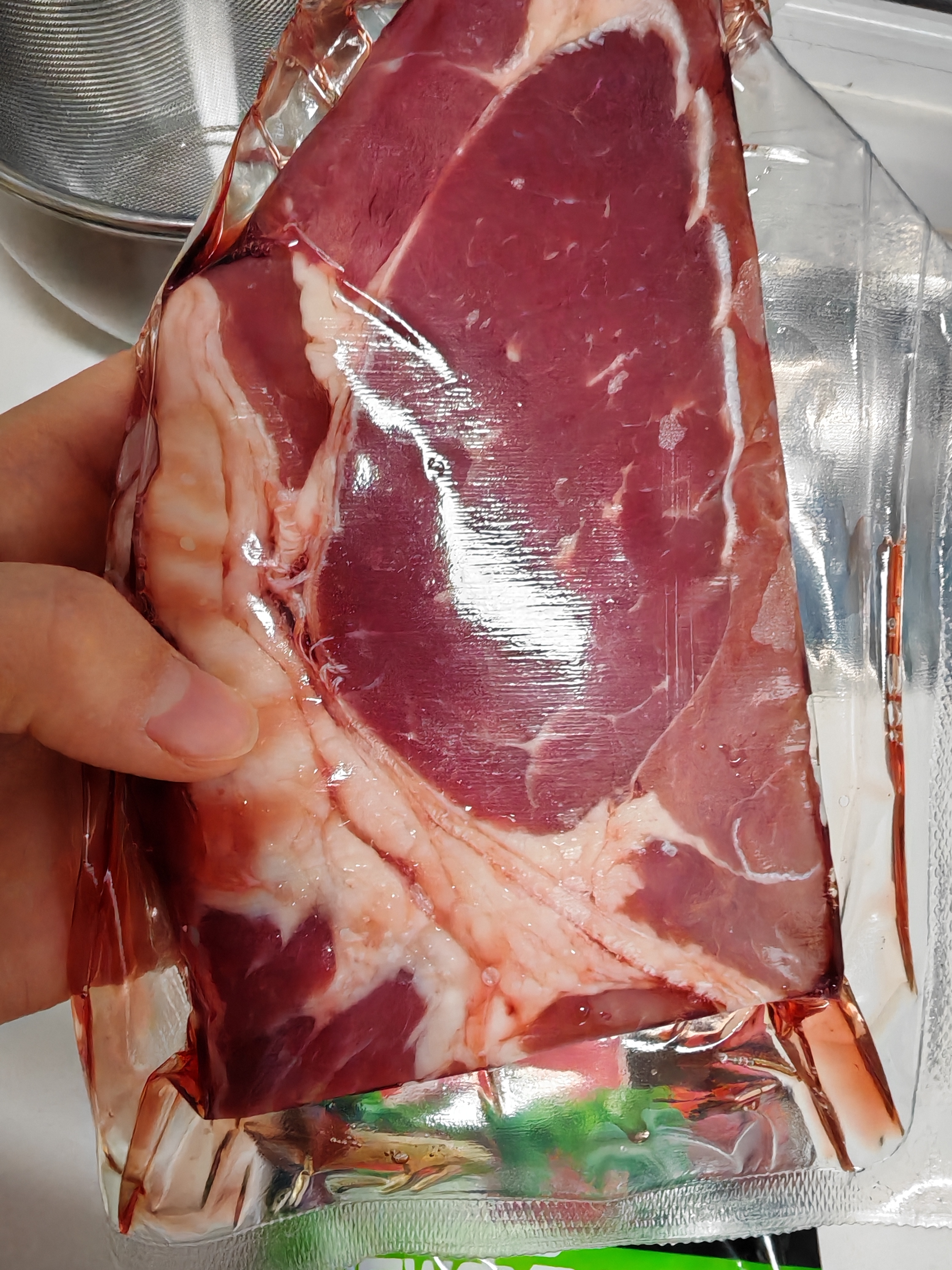 膳之牛x农夫好牛阿根廷安格斯M3+原切上脑牛排 200g谷饲牛肉源头直发 实拍图