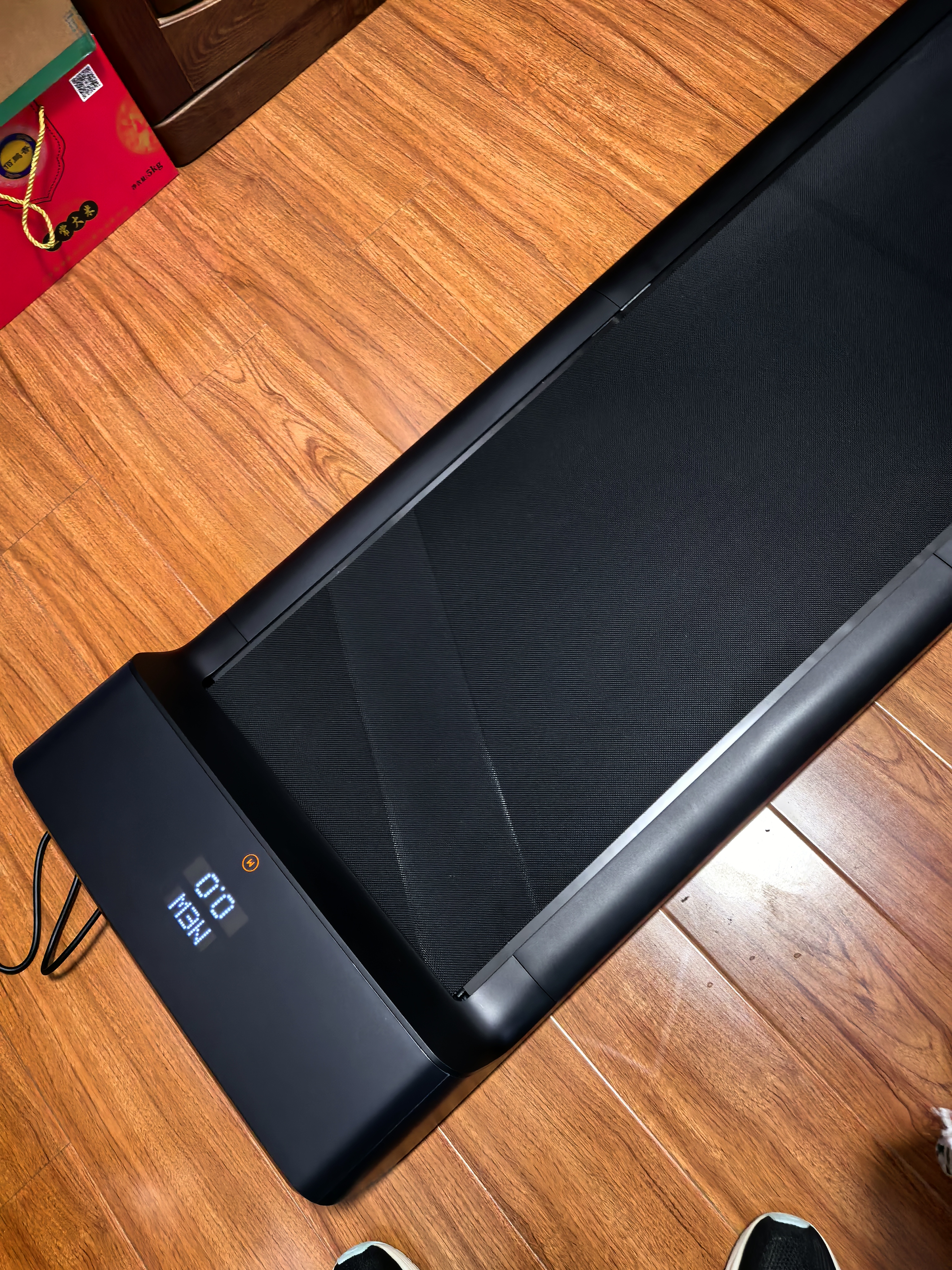 金史密斯走步机免安装折叠家用款智能跑步机WPA1FPro小型健身器材 静谧黑 实拍图