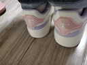 乔丹QIAODAN秋冬季新款小白鞋女运动休闲空军一号百搭增高潮流滑板鞋 象牙色/香芋紫 热销中... 37 实拍图