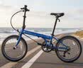 大行（DAHON）P8折叠自行车经典成人20英寸8速折叠车男女式运动单车KBC083 渐变蓝【经典版】 实拍图