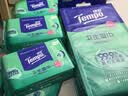得宝（TEMPO）杀菌湿巾盒装 12片*5包 杀菌率99.9% 温和不刺激 湿纸巾 实拍图