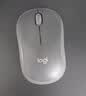 罗技（Logitech）M185鼠标 无线鼠标 办公鼠标 对称鼠标 黑色灰边 带无线2.4G接收器 实拍图