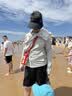 蕉下（beneunder）防晒衣男薄外套防紫外线透气户外钓鱼休闲高弹夏AS105浅咖灰2XL 实拍图