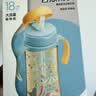 贝亲（Pigeon）防胀气 自然成长翻盖直饮吸管 大童奶瓶330ml 马戏团 18月+ AA279 实拍图