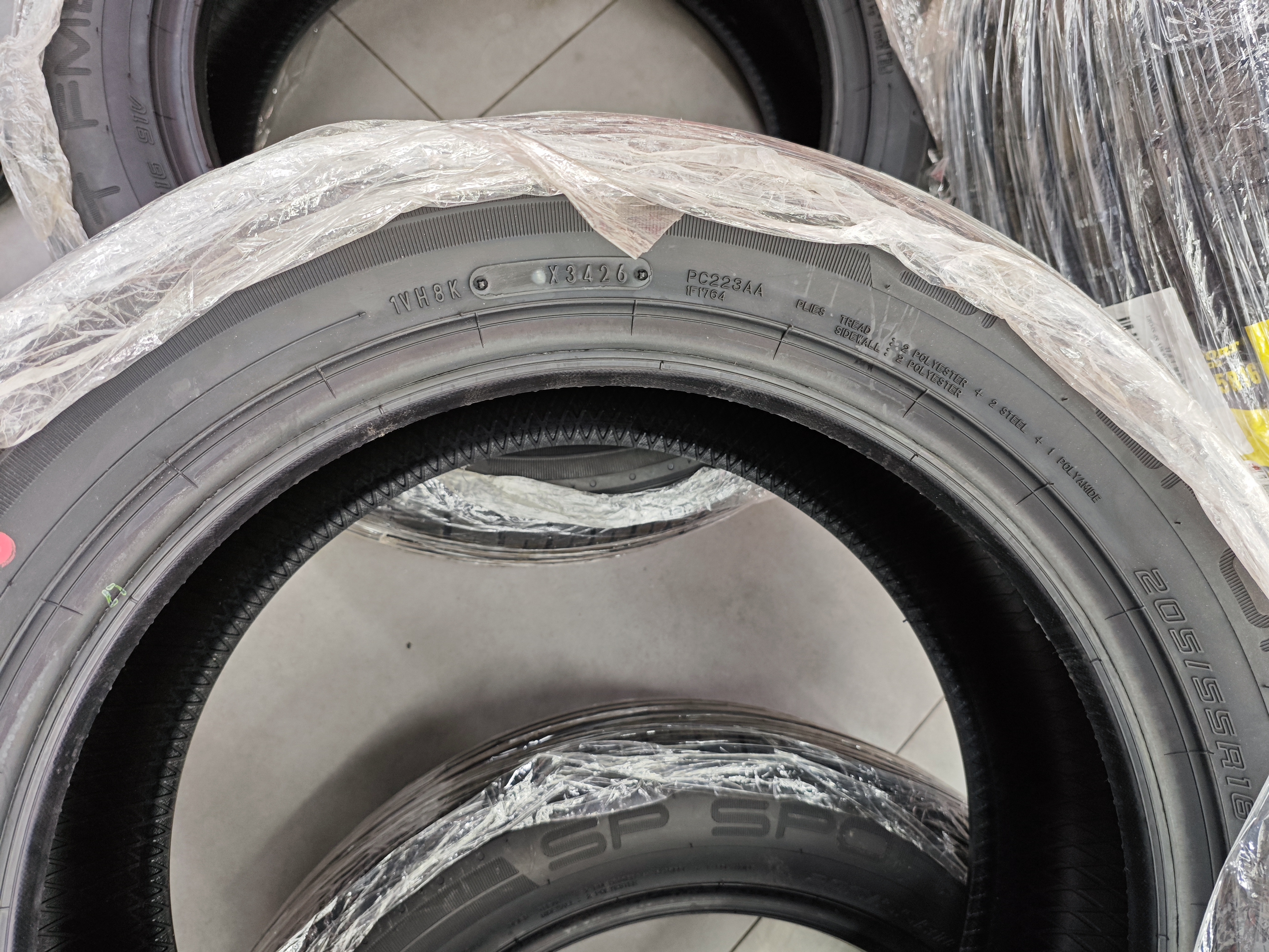 邓禄普（DUNLOP）汽车轮胎 205/55R16 91V SP SPORT FM800 适配朗逸/速腾/卡罗拉 实拍图