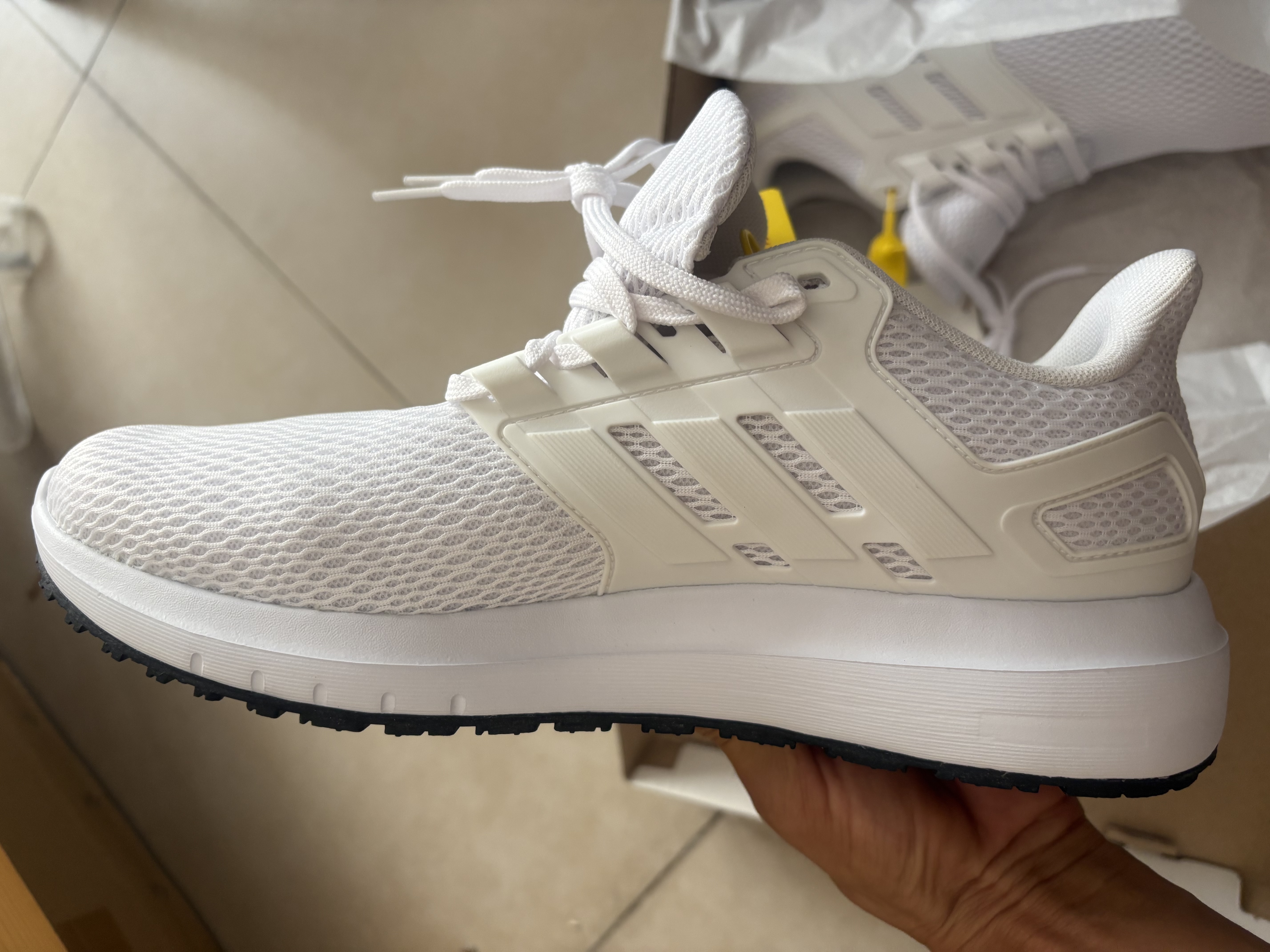 阿迪达斯adidas男休闲运动轻便跑步鞋训练备赛运动男鞋 实拍图