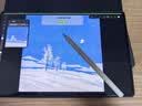 HUAWEI M-Pencil Pro 平板创作笔 华为手写笔 星闪技术 AI 一触即达 360°隐身触控 雪域白 实拍图
