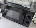 美的（Midea）微波炉经典升级款M2A 家用小型20升平板式易清洁快捷双旋钮高效速热杀菌除味2026新款 实拍图