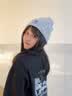 卡尔美（KELME）帽子男女秋冬季保暖户外滑雪毛线帽冷帽针织帽骑行防寒运动护耳帽 实拍图