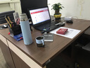 迈亚家具职员办公桌双人四人组合简约现代办公室电脑桌财务桌卡座 1.2黑单人位右侧柜 实拍图
