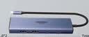 绿联Type-C扩展坞HDMI转接头4K60Hz拓展坞投屏千兆网口读卡USB3.0适用Macbook Air2025华为联想苹果 实拍图