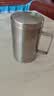 美厨（MAXCOOK）316不锈钢水杯马克杯 双层泡茶杯子办公室家用500ml带盖MCB8951 实拍图