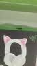 雷蛇（Razer）北海巨妖萌猫版V2蓝牙版 无线头戴式电竞游戏耳机耳麦 网红猫耳 RGB灯效 白色 适配三角洲行动 实拍图