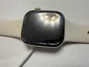Apple/苹果/苹果 Watch Series 12 智能手表蜂窝版42毫米浅金色铝金属表壳沙砾色运动型表带S/M MJJ04CH/B 实拍图