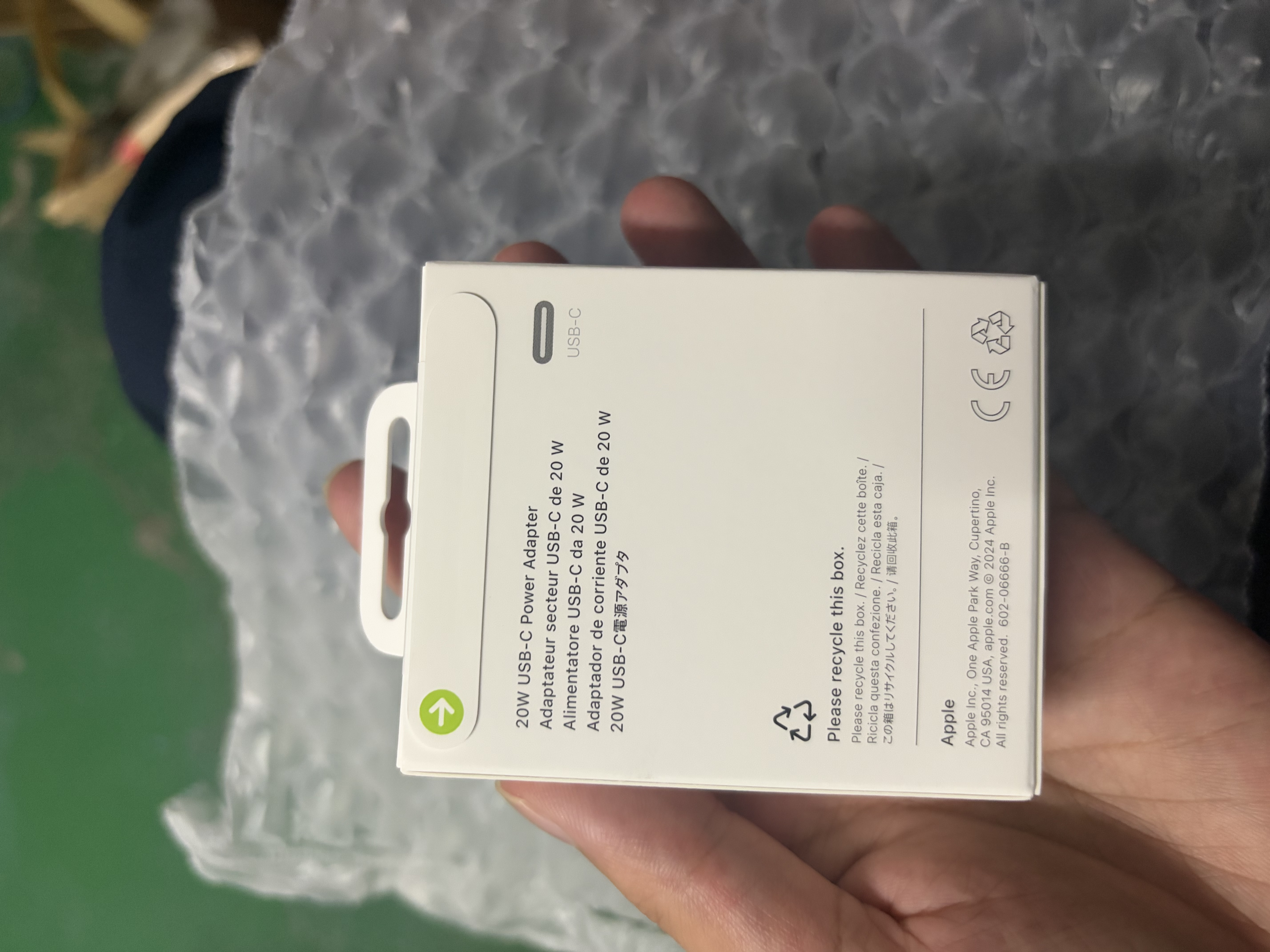 Apple/苹果 原装正品20W type-c充电器 苹果usb-c充电器手机快充头 旗舰店苹果iPhone 18 Pro Max充电器 实拍图