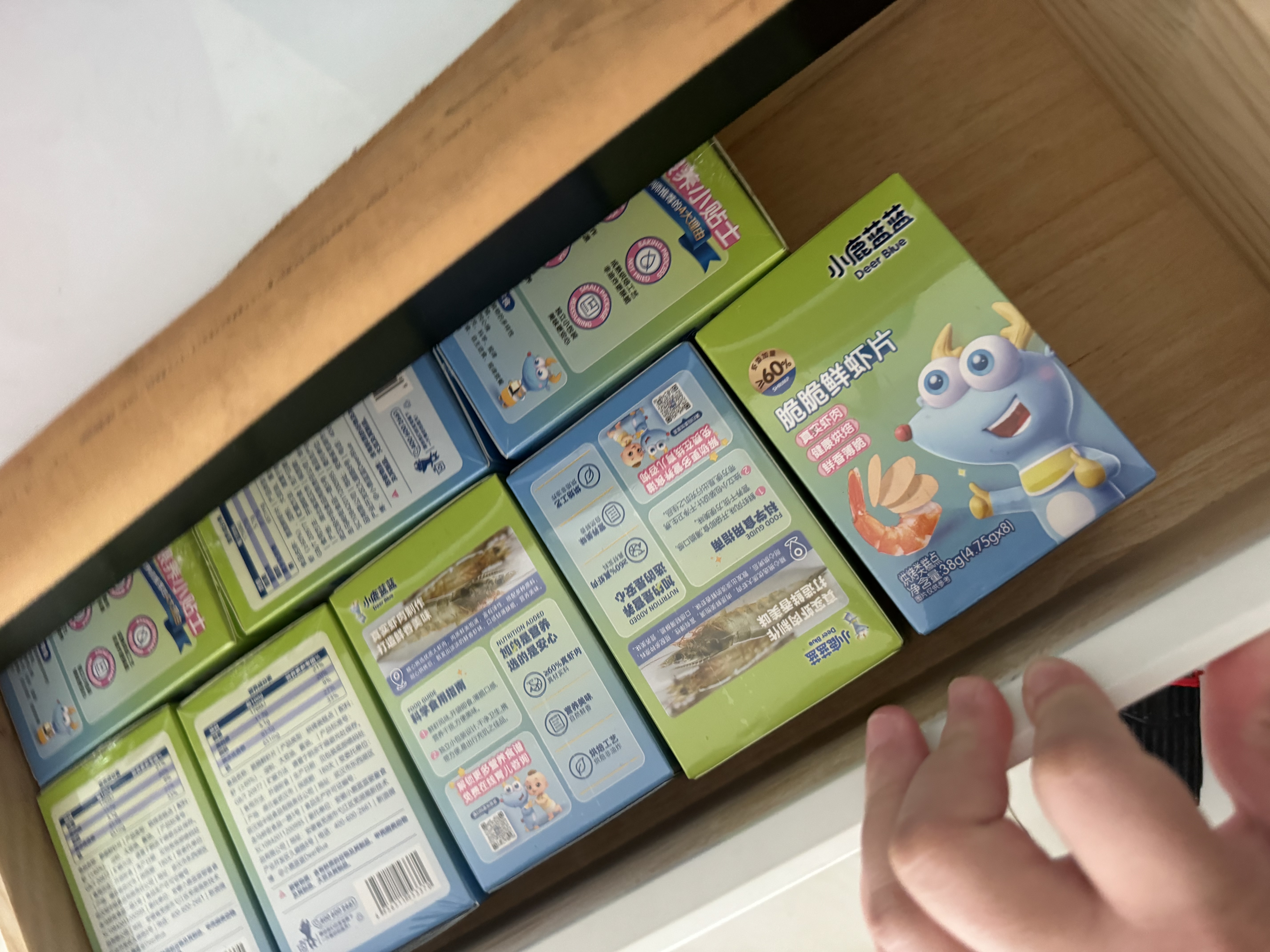 小鹿蓝蓝非油炸谷物圈 婴幼儿宝宝零食儿童营养早餐冲泡即食48g 8月+ 实拍图