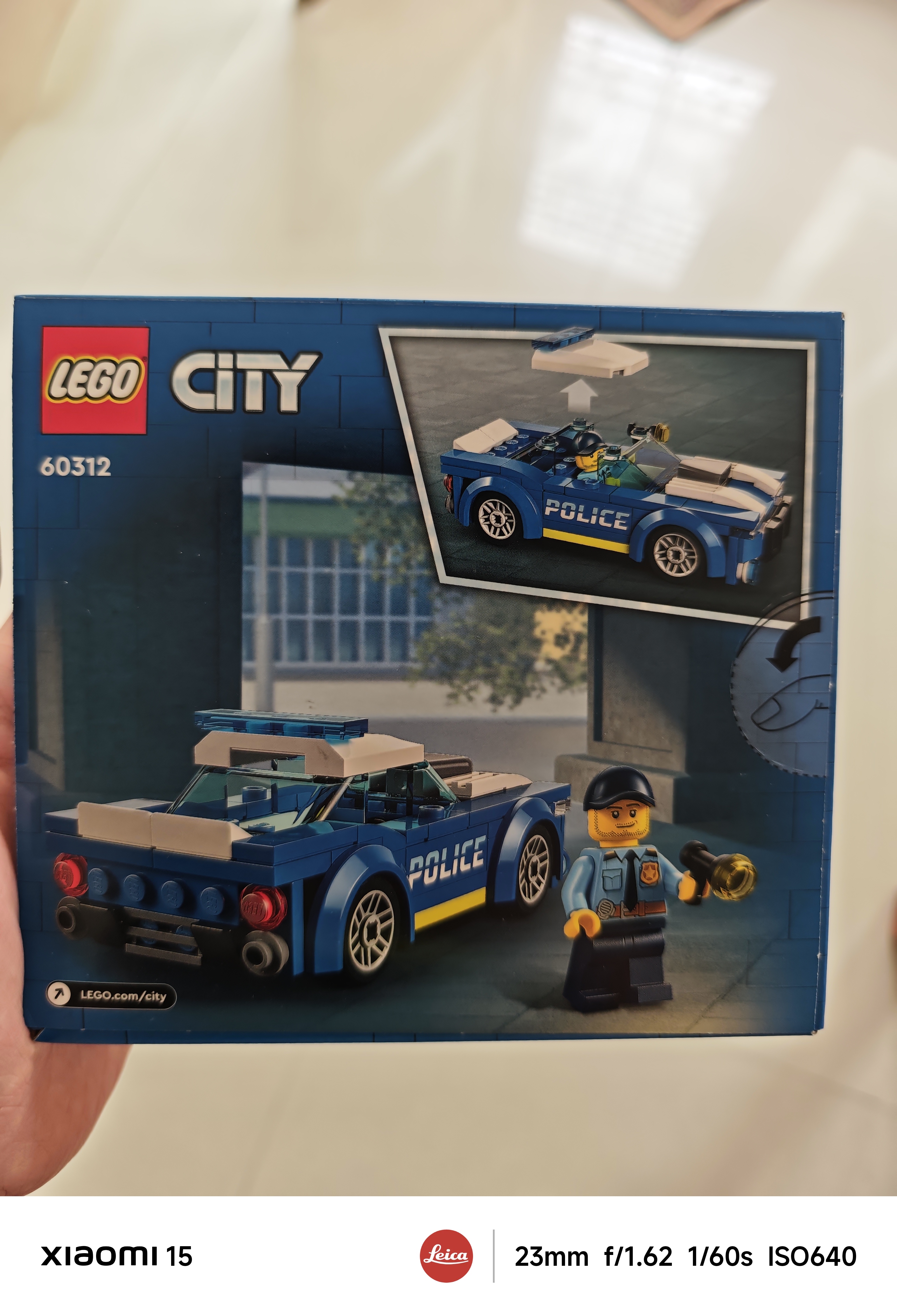 乐高（LEGO）积木城市组60312 警车男女孩儿童玩具生日礼物 实拍图