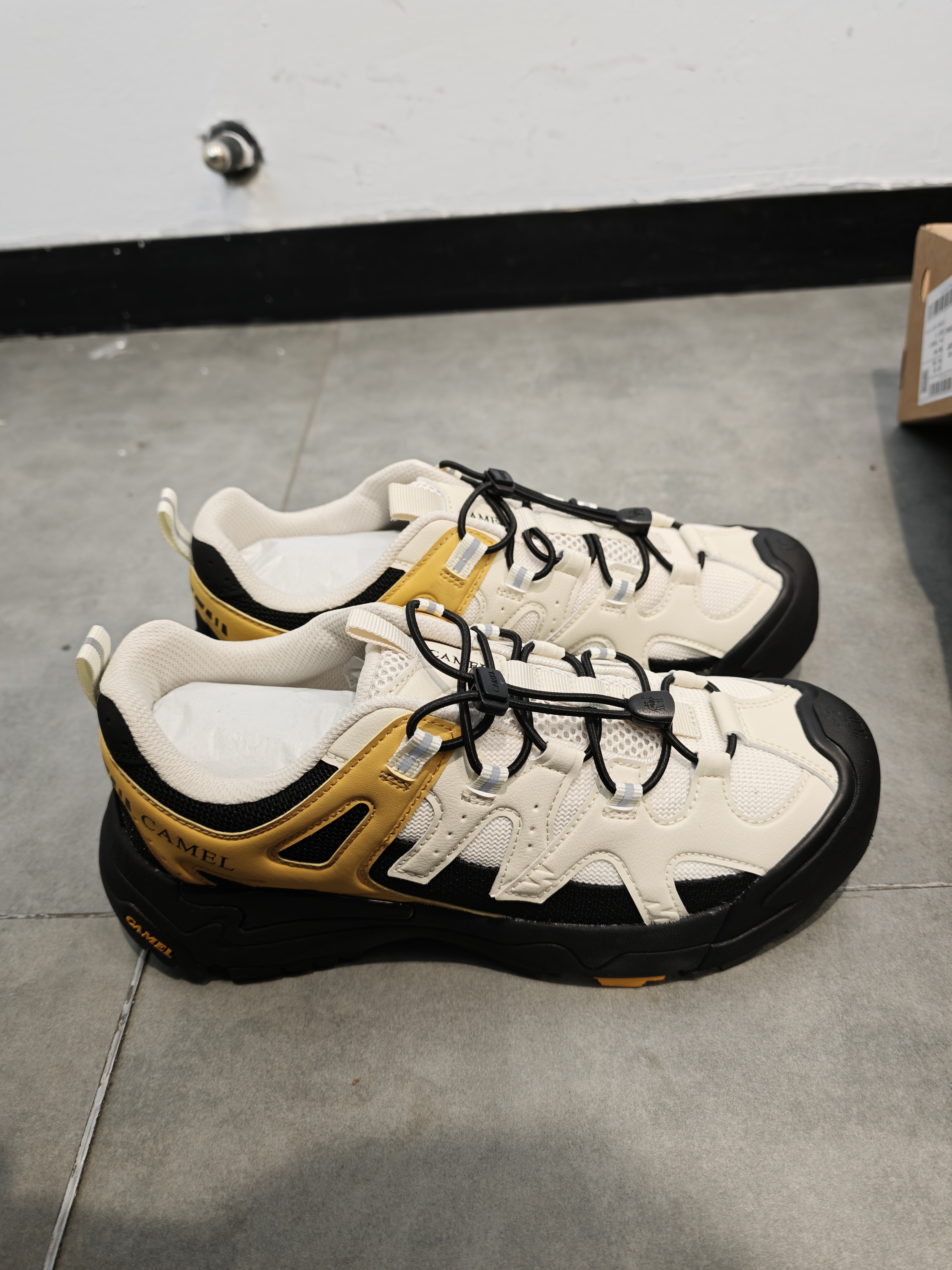 骆驼（CAMEL）王俊凯同款云山2代户外登山休闲徒步鞋男 G15AX48081 银桦黄 42 实拍图