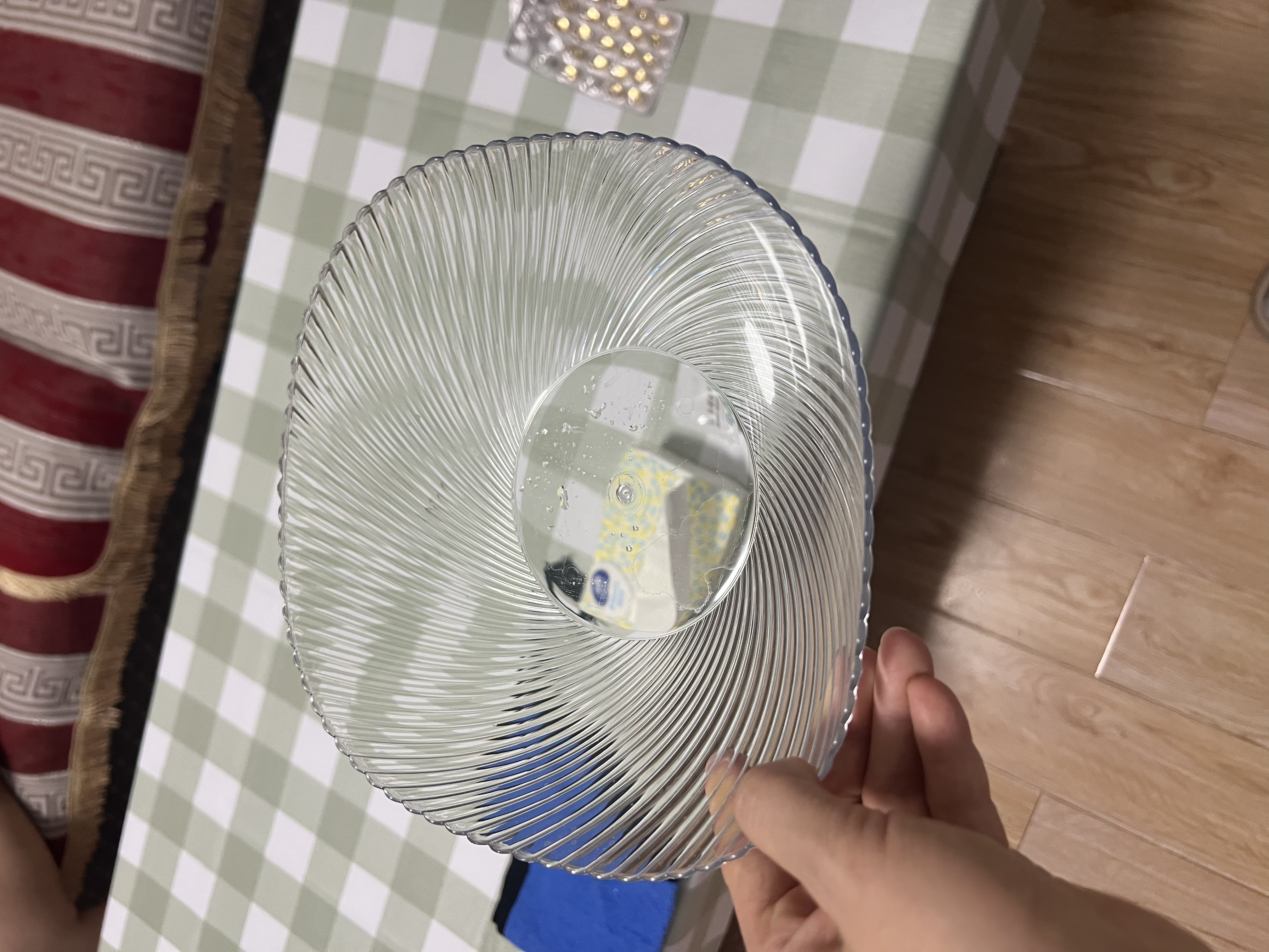 四万公里桌布小清新格子防水防油免洗ins风长方形餐桌布茶几桌垫布PVC露营 实拍图