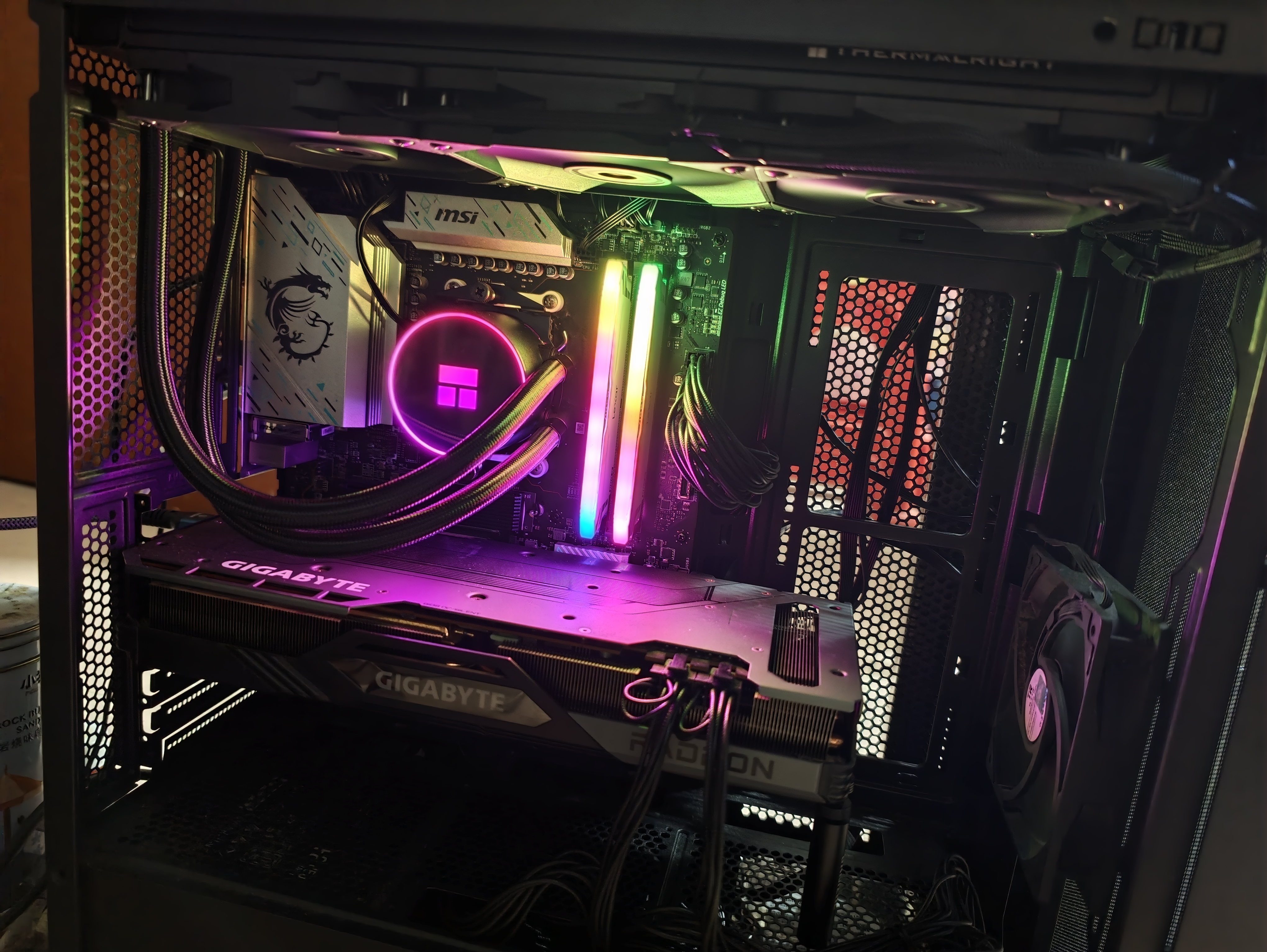 利民（thermalright）Frozen Magic EX 360冰封幻境 一体式水冷散热器 多平台全金属扣具 ARGB冷头 FM EX 360 实拍图