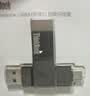 ThinkPad联想Thinkbook 128GB Type-C USB3.1 U盘 读速150MB/s 手机电脑 双接口 u盘办公商务优盘BU100 实拍图