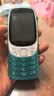 诺基亚（NOKIA）3210 4G 移动联通电信广电全网通 2.4英寸双卡双待 直板按键学生功能机备用手机 蓝色 实拍图