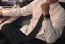 海澜之家（HLA）男士领带免打结高端正装衬衫西装结婚送男友礼物礼盒生日礼物 实拍图