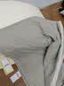 京东京造悦柔2.0绵感四件套 120g柔软磨毛厚实耐用 A类双人床上用品床单被套枕套 1.8米 浅咖 实拍图