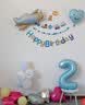 极度空间 生日场景布置儿童派对气球装饰生日装饰男孩女孩生日套装小汽车 实拍图