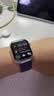 Apple/苹果/苹果 Watch S11 智能手表GPS款42毫米银色铝金属表壳雾紫色运动型表带M/L MEUU4CH/B 实拍图