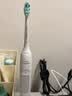 飞利浦（PHILIPS）声波电动牙刷钻石3系 5倍洁齿5种模式 洁净亮白2刷头 价保双11 生日礼物送男士/女友 HX5181/01白 实拍图