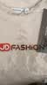 JD FASHION京东自营100%新疆棉溯源T男士t恤长袖短袖男女纯棉t恤2026新衣服 实拍图