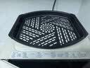 美的（Midea）小滋味2.0微烤炸一体机彩膜触控变频平板顶部烤管热风微波炉电烤箱空气炸一体2026新款F15 实拍图