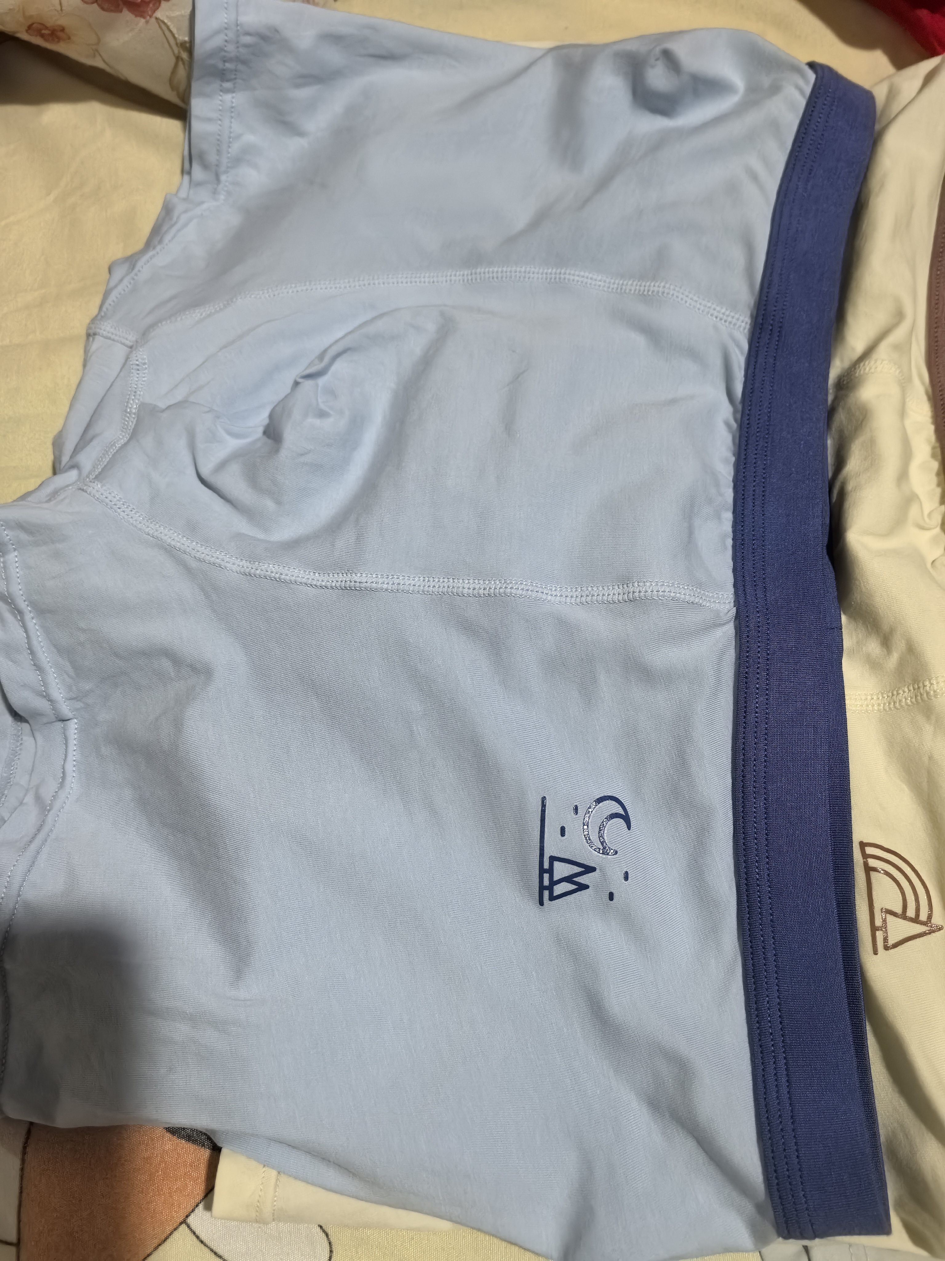 棉奇熊青少年内裤男发育期高中生纯棉四角裤初中生大童胖童平角短裤4条 （6309）森屿简绘-4条装 A类纯棉 热销款限时福利 140 -XXXL码 建议体重135-155斤 实拍图