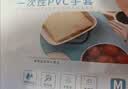 乌斯京一次性手套PVC手套100只大码食品级实验美容清洁烘焙餐饮厨房手套 实拍图