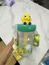 babycare恐龙吸管水杯儿童吸管杯大宝宝直饮杯幼儿园小学水壶浅草青 实拍图