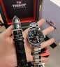 天梭（TISSOT） 手表 速驰系列男表 瑞士石英男士钢带腕表运动表生日礼物 实拍图