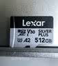 雷克沙（Lexar）512GB TF(MicroSD)存储卡 V30 4K 读255MB/s 大疆Pocket 4P官方推荐 影石Luna内存卡(SILVER PLUS) 实拍图