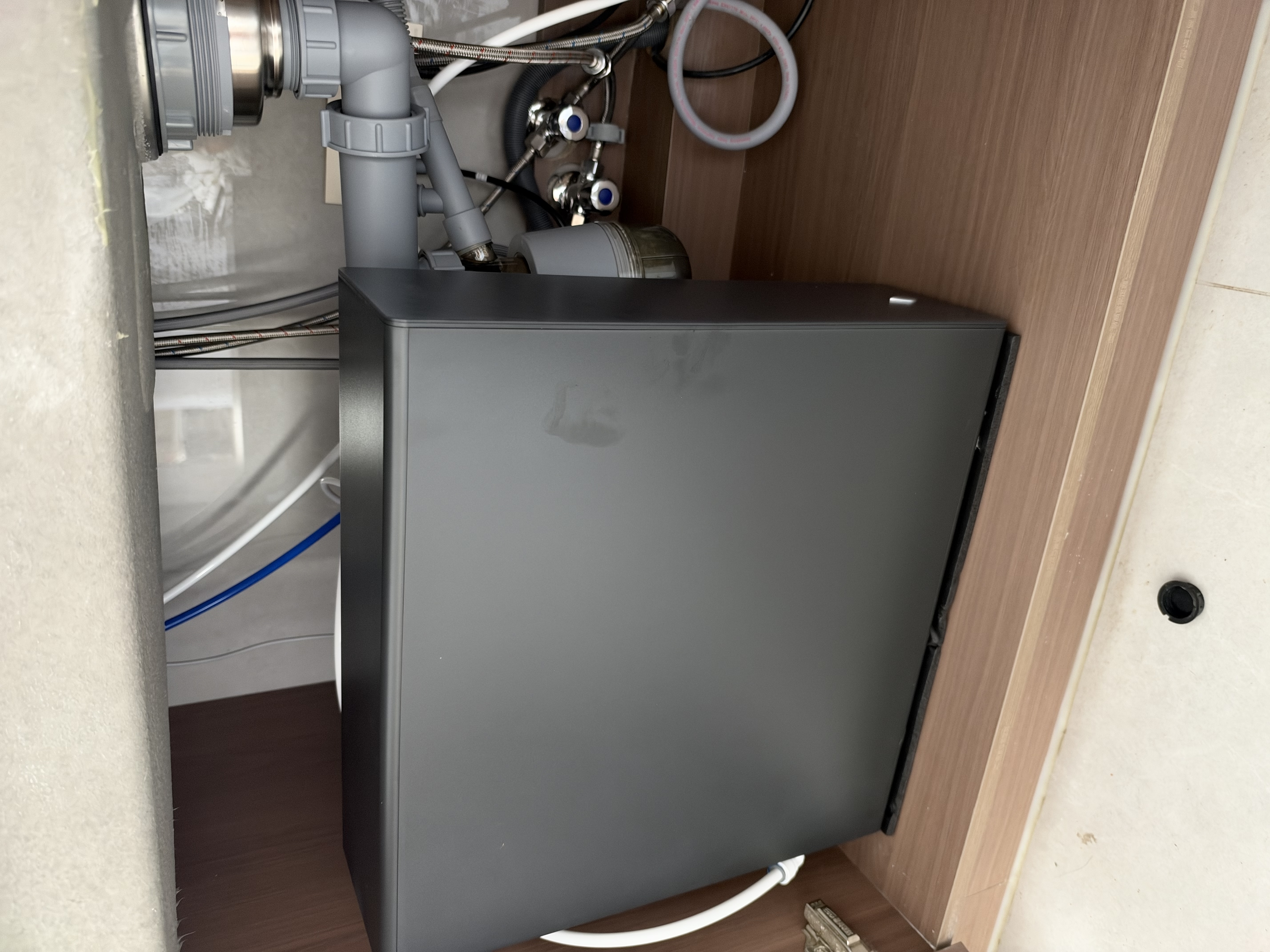 海尔（Haier）鲜活水自净化净水器P5抑菌守护0阻垢0衰减1400G反渗透纯水洗膜真6年长效京东自营智能 龙头UV抑菌 实拍图